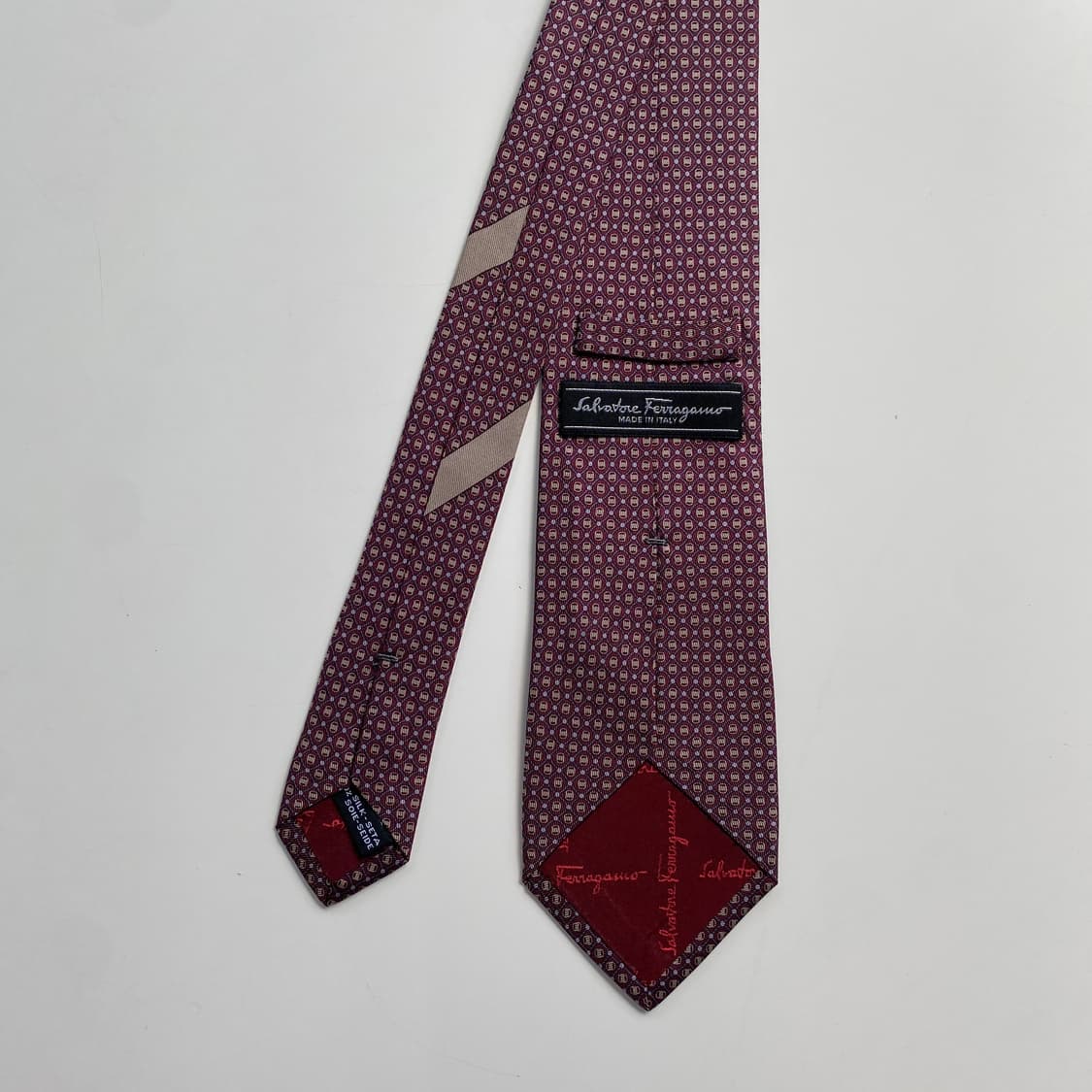 페레가모(Ferragamo) 넥타이 정품명품 8.1cm 상품이미지3