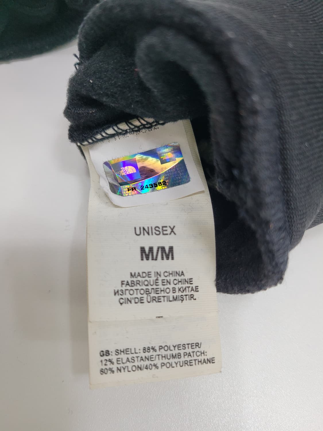 THE NORTH FACE 노스페이스 폴라텍 방한 장갑 / 남 M 블랙  상품이미지6