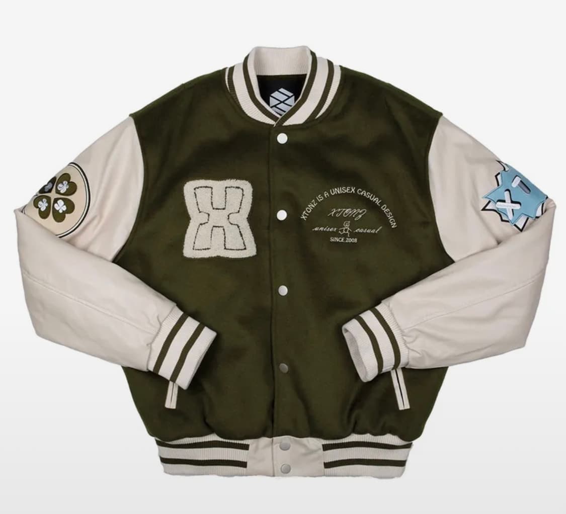 엑스톤즈 스타디움 자켓 카키 (L 105 추천) 상품이미지1