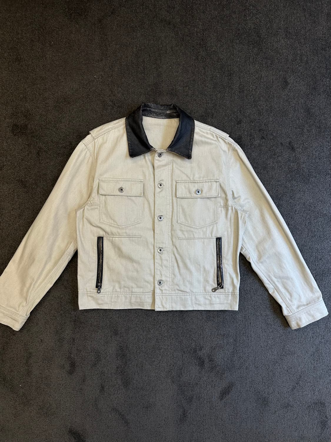 COOR 아이보리 데님 자켓 M 상품이미지1