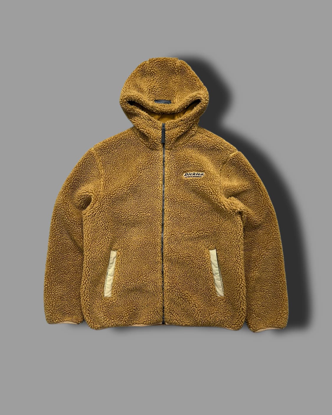 디키즈 브라운 뽀글이 플리스 자켓 XL 상품이미지4