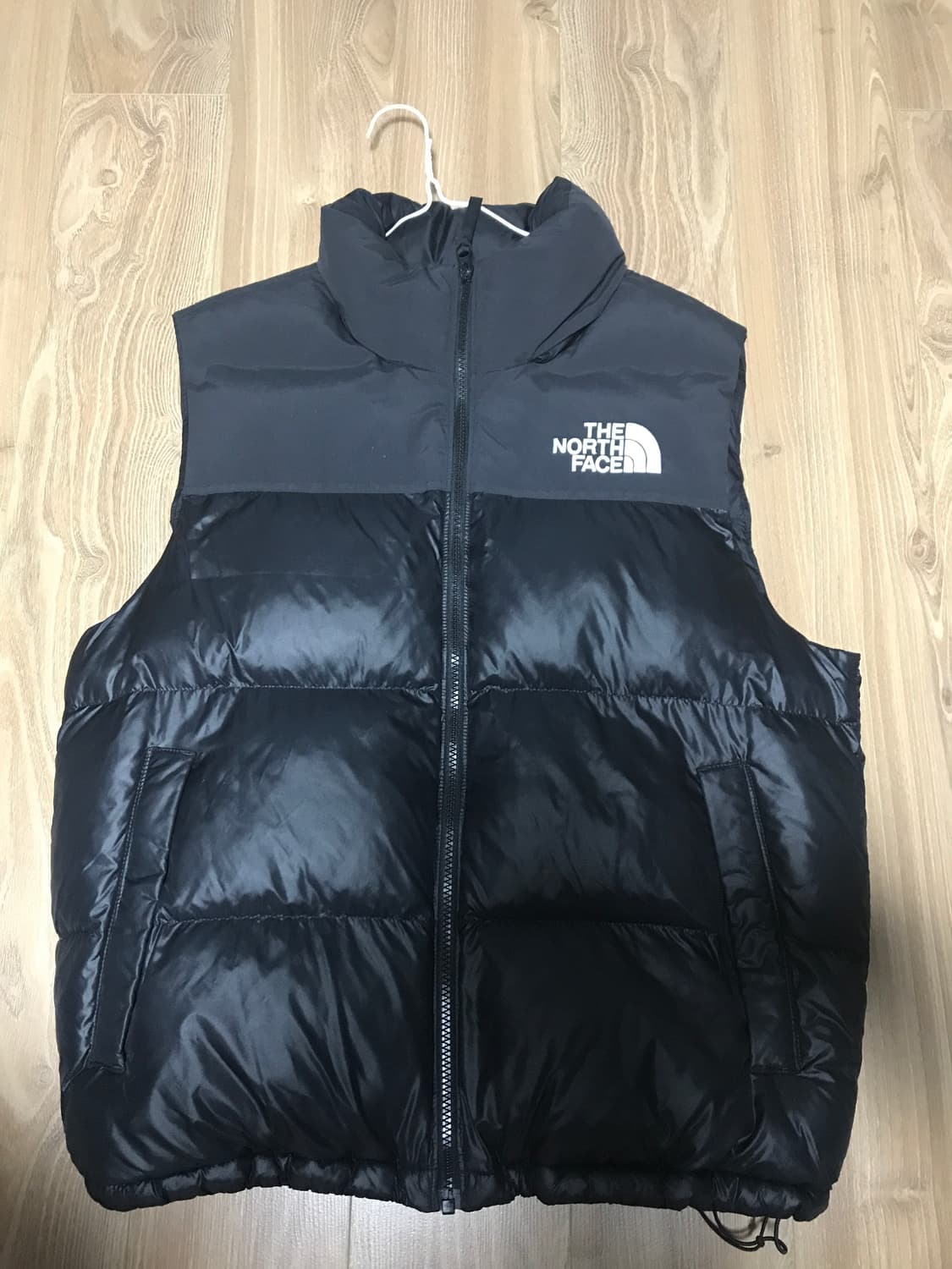 노스페이스 눕시 온 볼 베스트 블랙 조끼 패딩L 상품이미지1