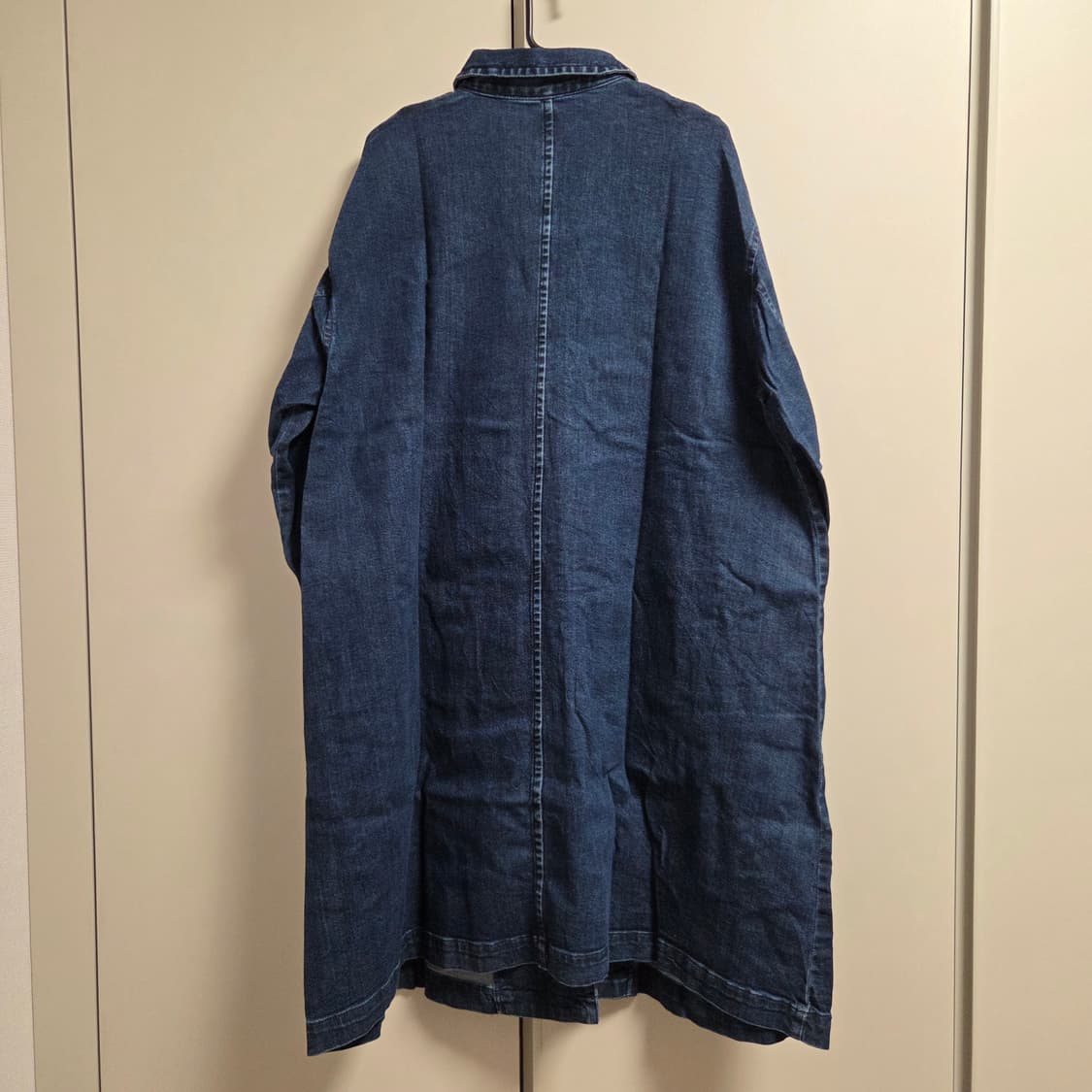 Muji 무인양품 데님 롱코트 L(100) 상품이미지6