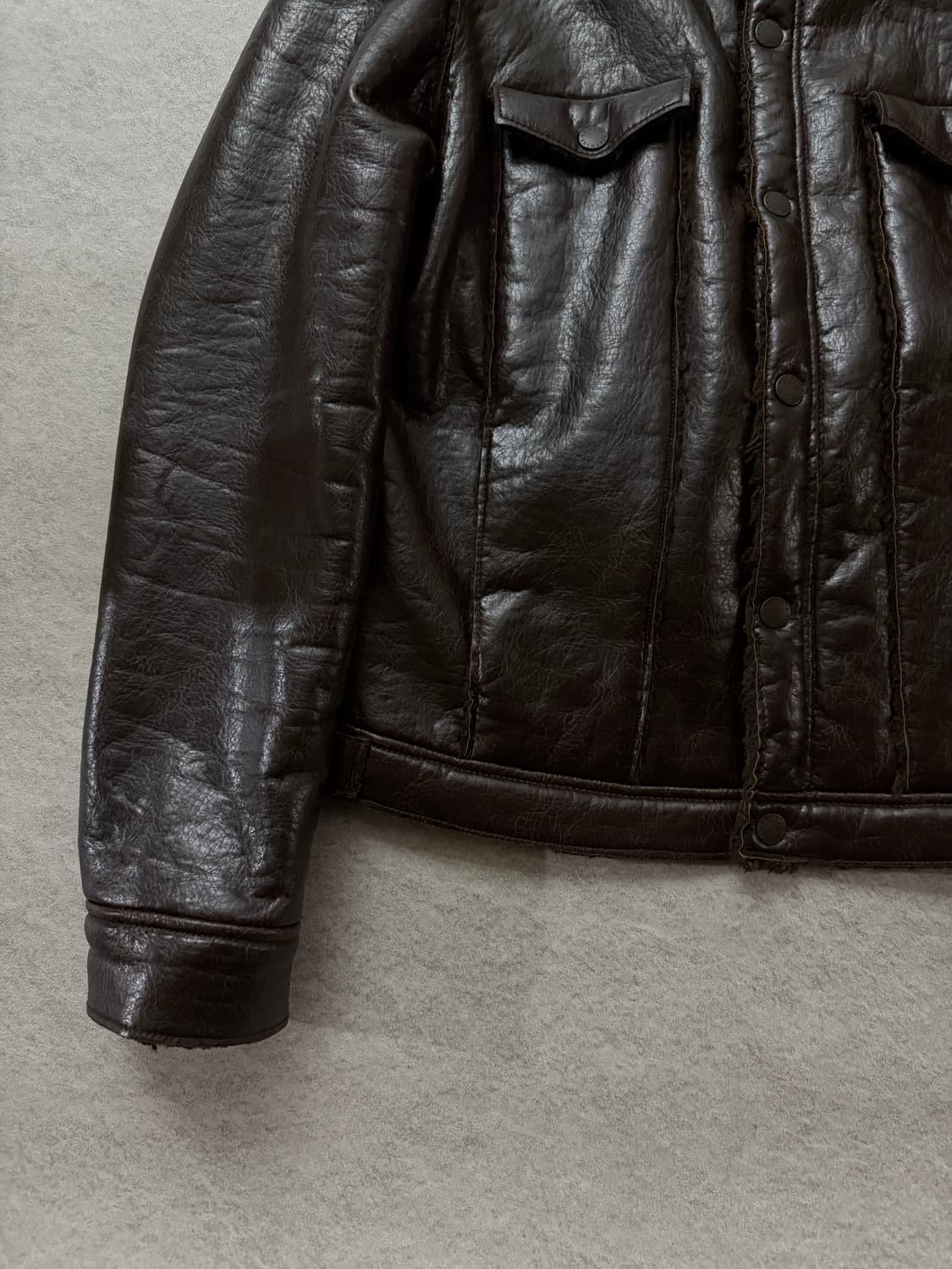 아르마니 익스체인지 퍼 라이닝 자켓 상품이미지7