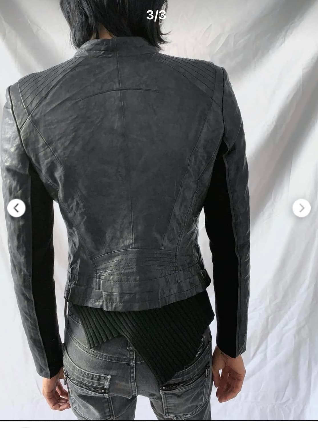 램스킨 라이더 레더 자켓 상품이미지2