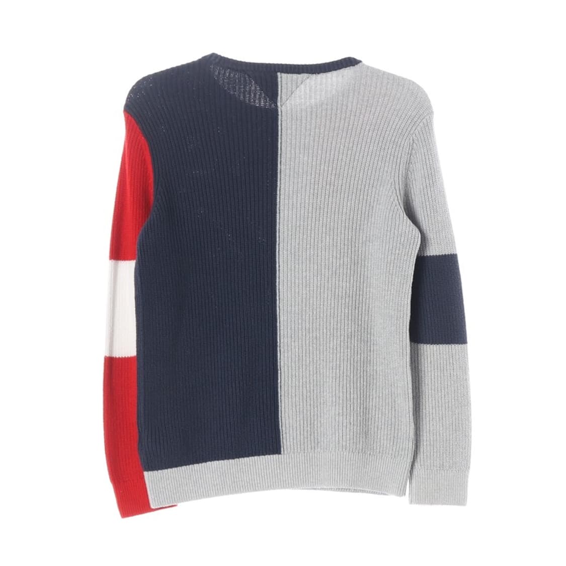 타미힐피거 90s 올드스쿨 컬러블록 코튼 니트 스웨터 XL 16-18 상품이미지2