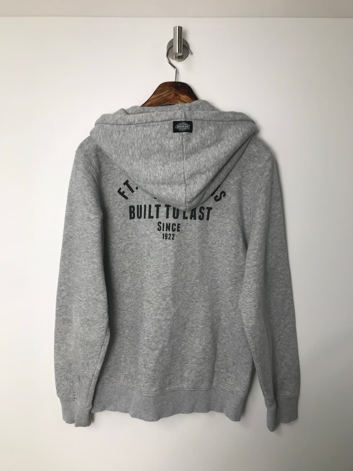 디키즈 백로고 그레이 후드집업 상품이미지4