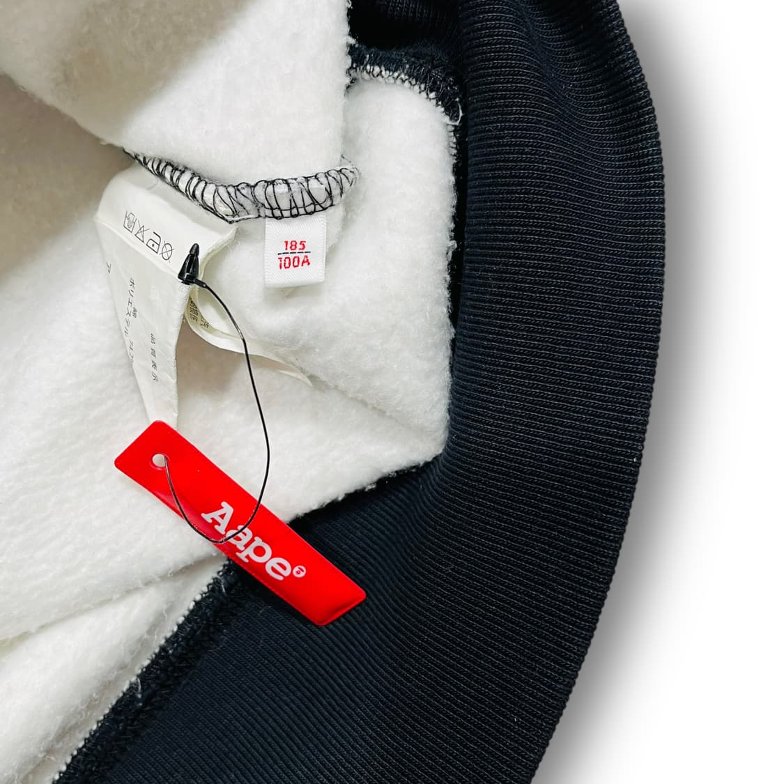 Aape 더블 스타 퍼즐 시그니처 로고 후디 집업 상품이미지8