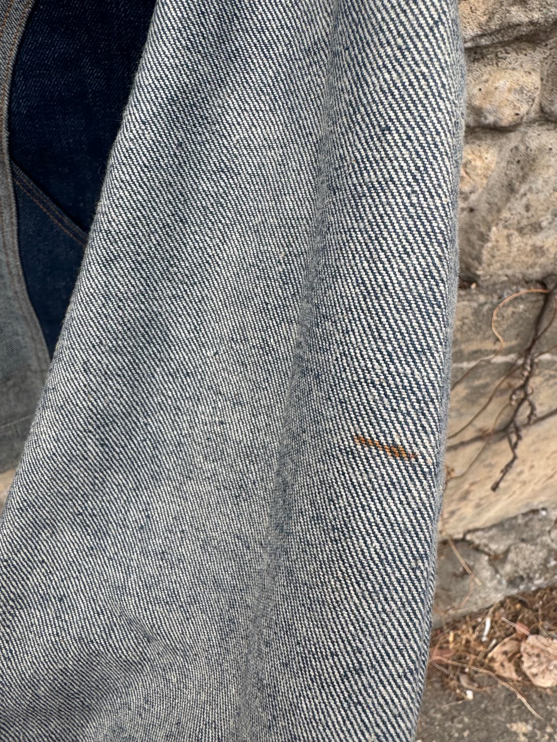 Rare!! 70s lee 빈티지 리버시블 팔콘지퍼 웨스턴 데님 자켓l 상품이미지10