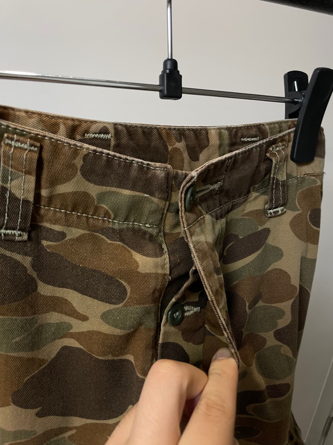 (L) Liberto jpn 덕 카모 밀리터리 헌팅 팬츠 상품이미지5