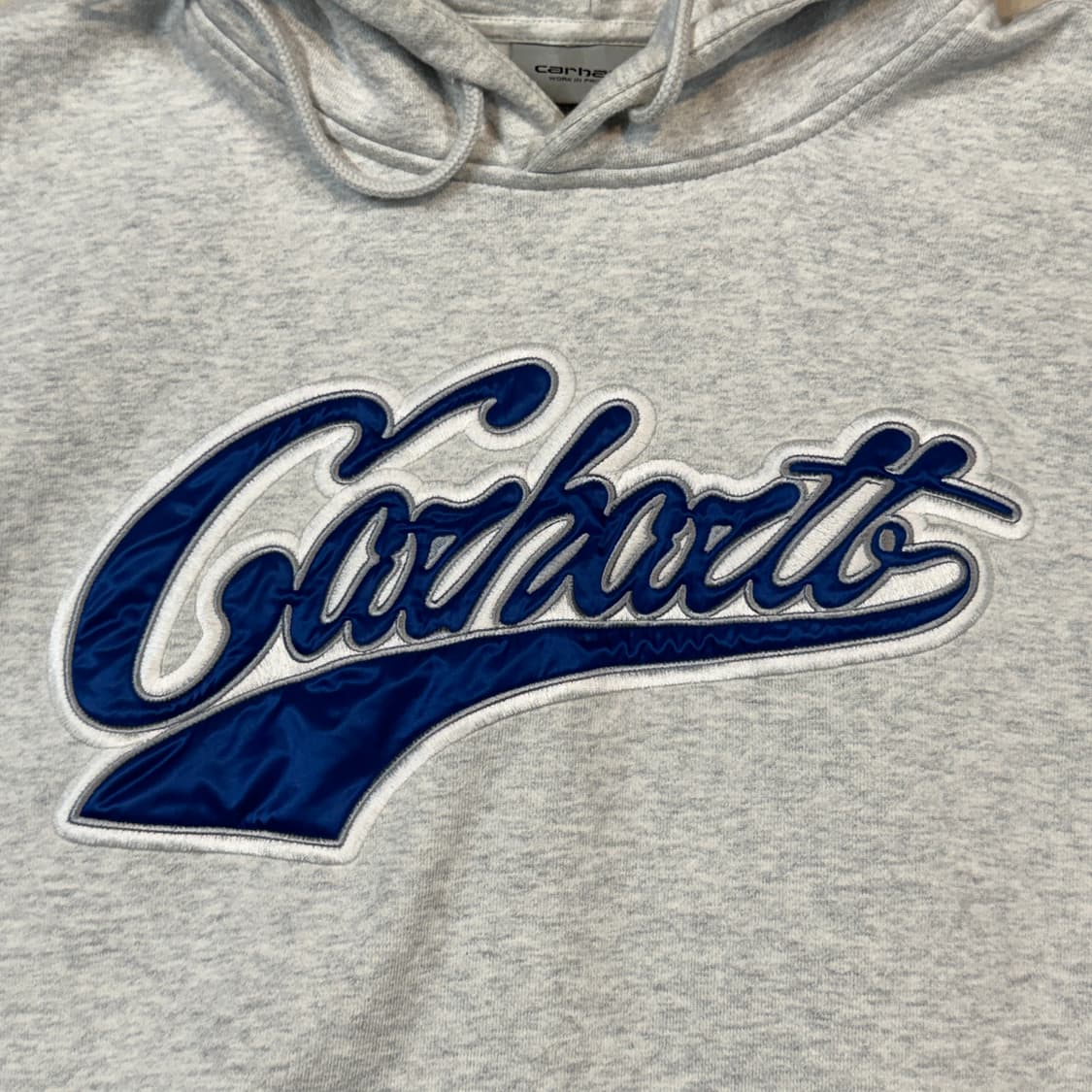 M) 칼하트 WIP 빅로고 후드티 상품이미지4