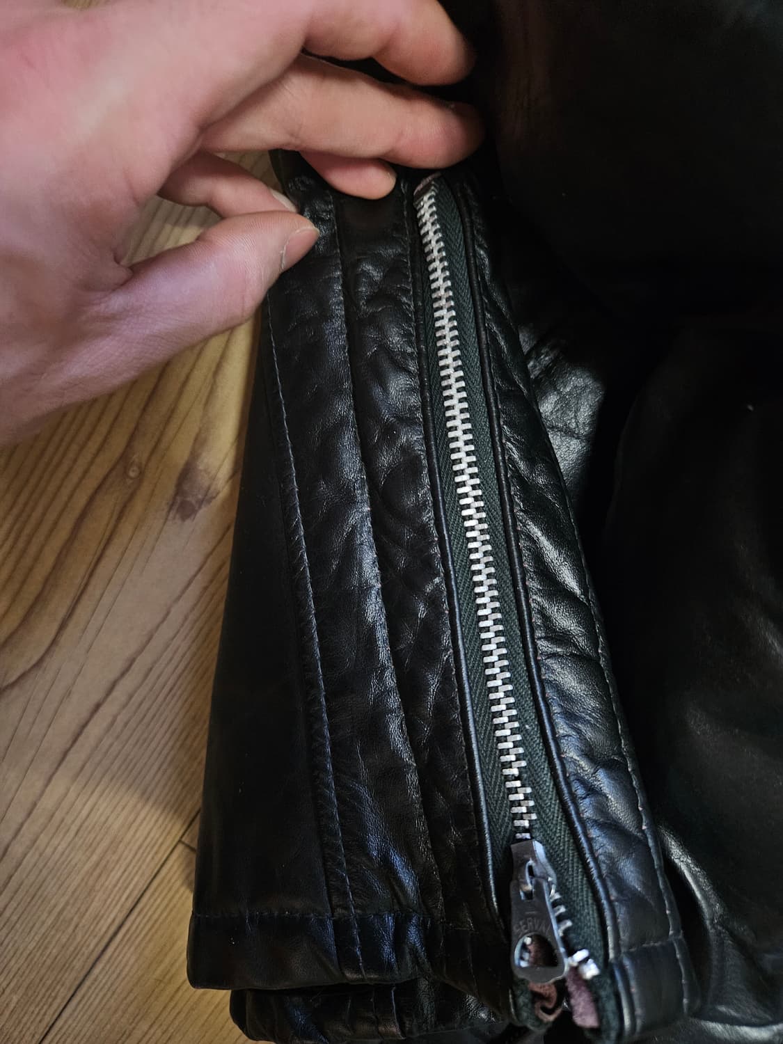 빈티지 카페레이서 레더자켓  상품이미지6