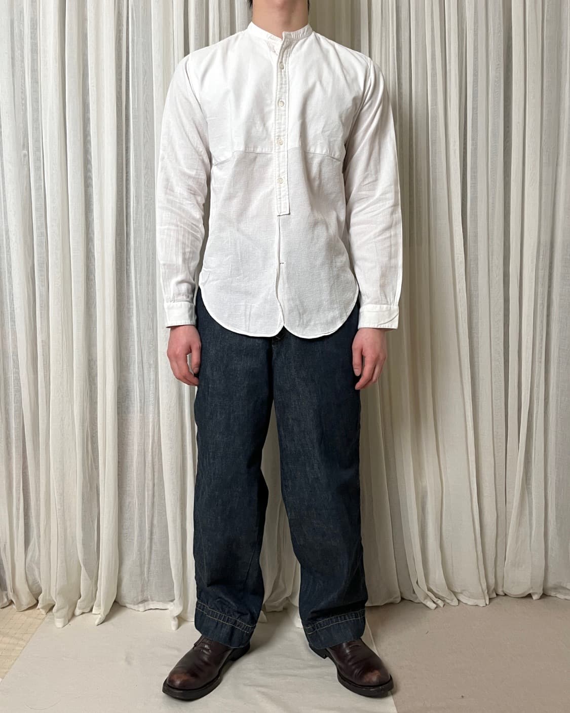 하버색 차이나카라 셔츠 haversack shirt 상품이미지7