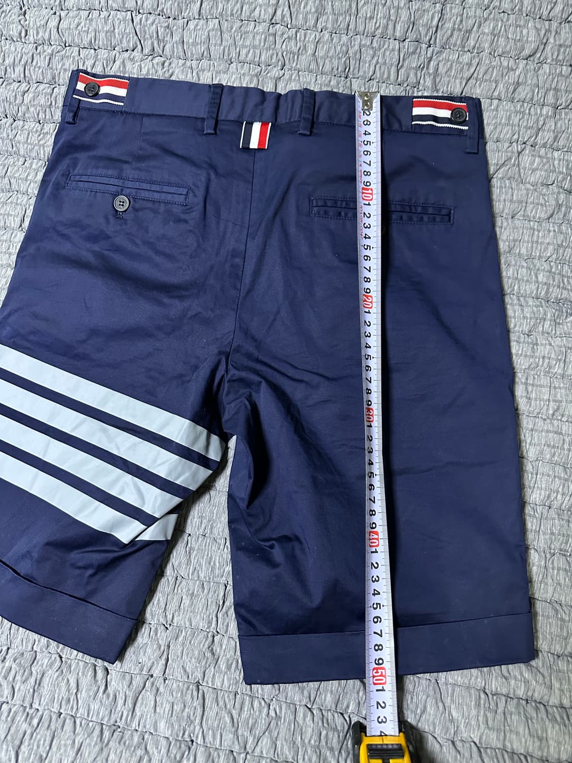 톰브라운 남성 반바지 네이비 상품이미지4