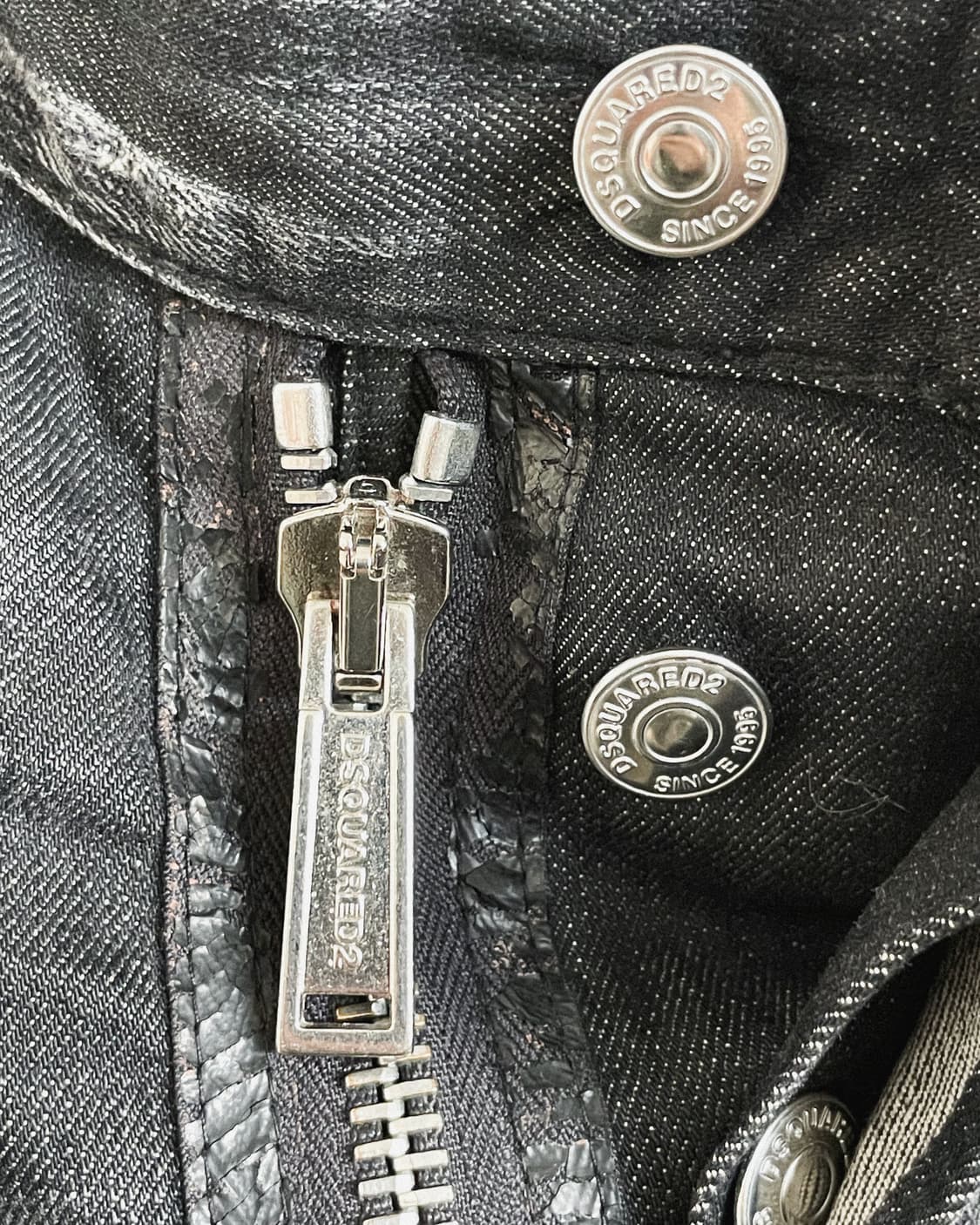 디스퀘어드2 프런트지퍼 섹슈얼 슬림핏 데님 상품이미지7