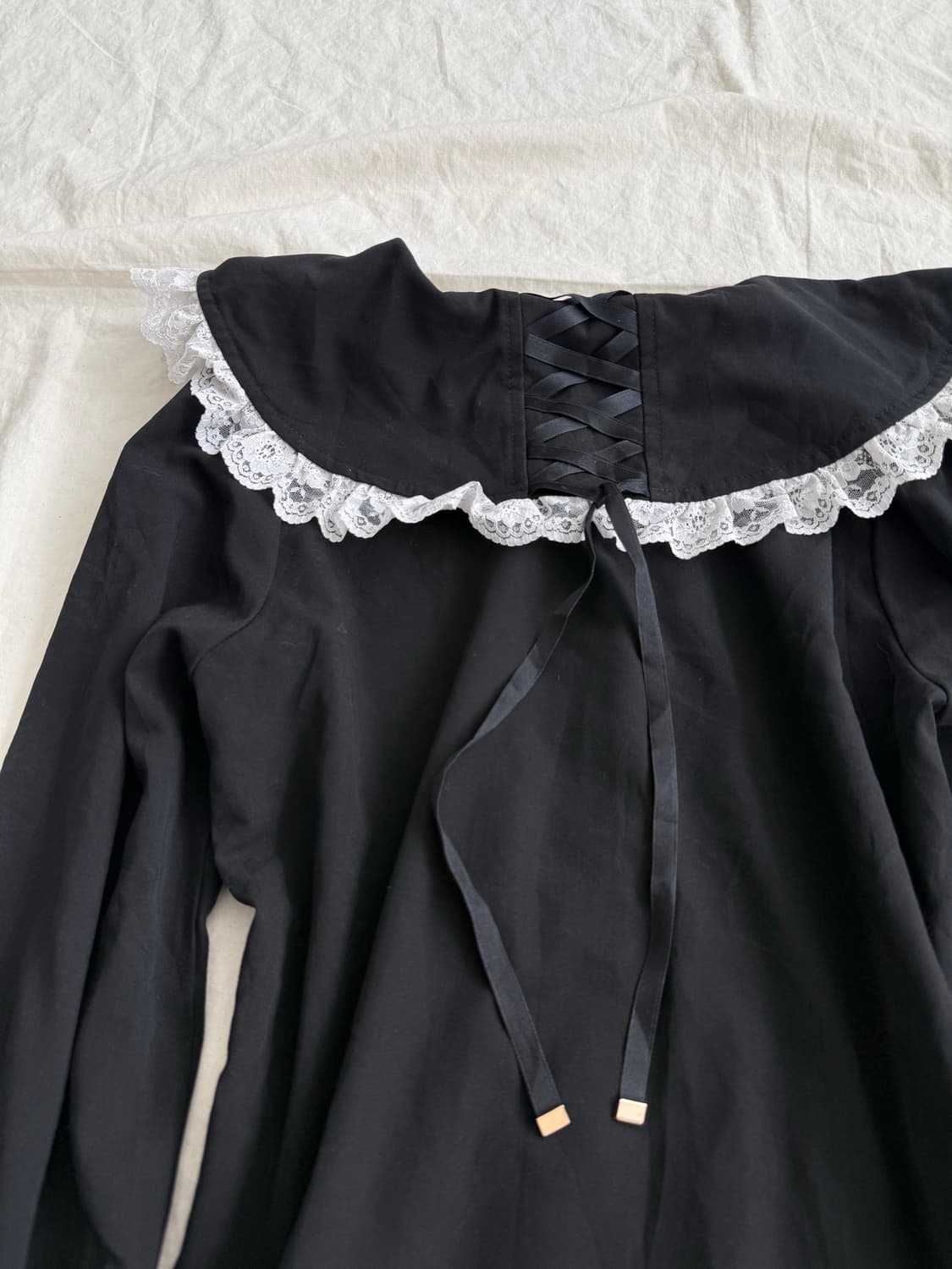 로지타 고스 로리 블랙 블라우스 상품이미지6