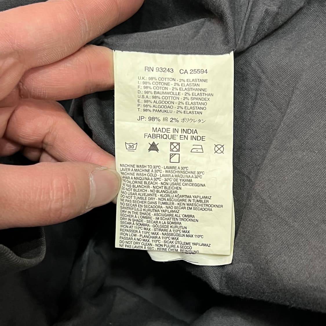  디젤 원버튼 블레이저 y15612 상품이미지6