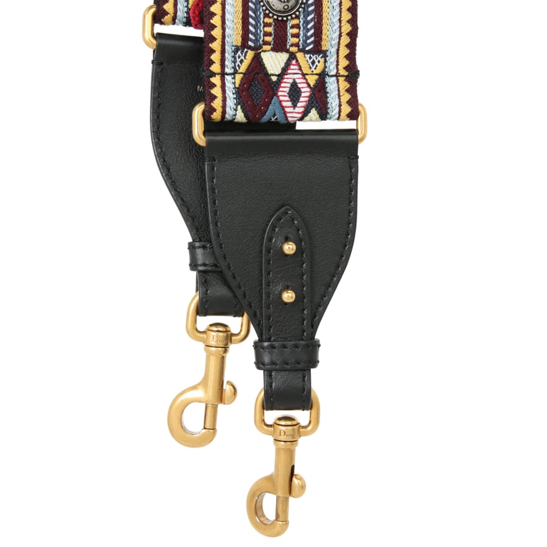 디올 스트랩 멀티컬러 자수 메달리언 보헤미안 레인보우 숄더 상품이미지6