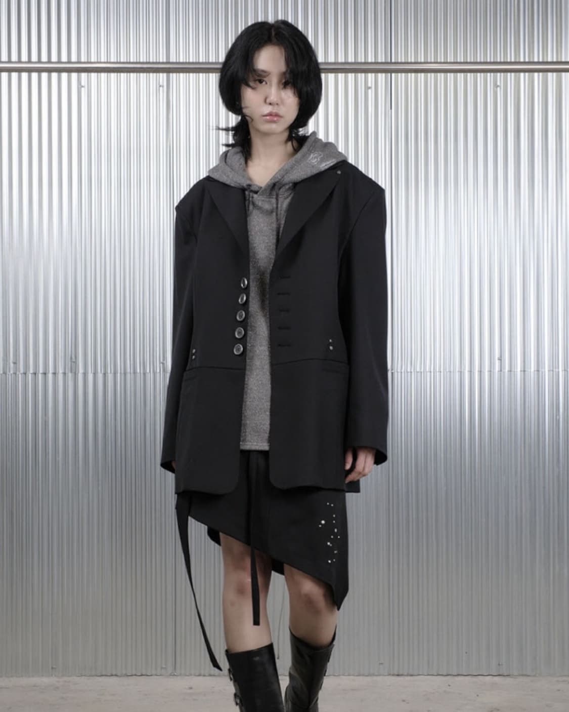 DEBBY UPPER 블랙 블레이저 자켓 (새상품) 상품이미지2