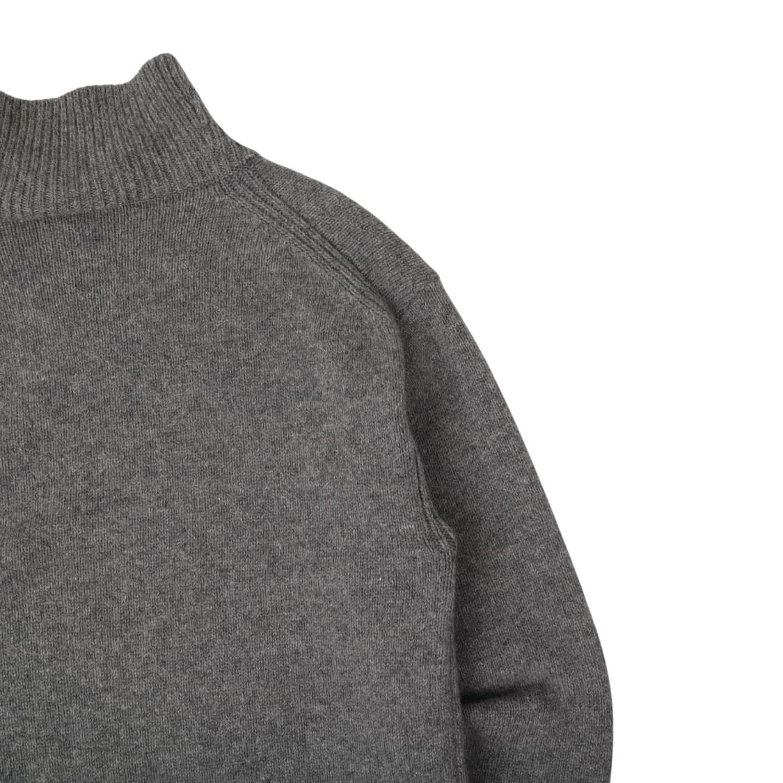라코스테 그레이 모크넥 울 니트 상품이미지6