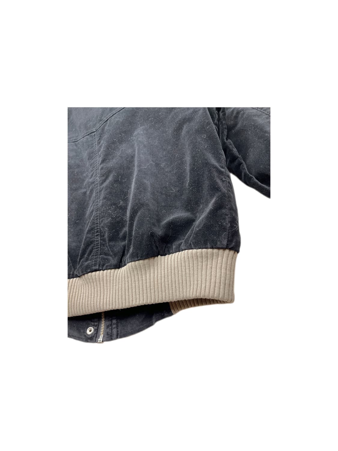 오버핏 벨벳 봄버 자켓 상품이미지6