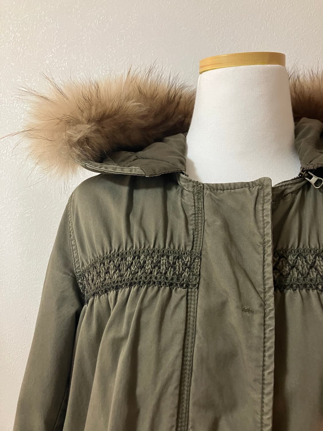 써스데이 아일랜드 Thursday island 퍼 후드 야상점퍼 상품이미지2