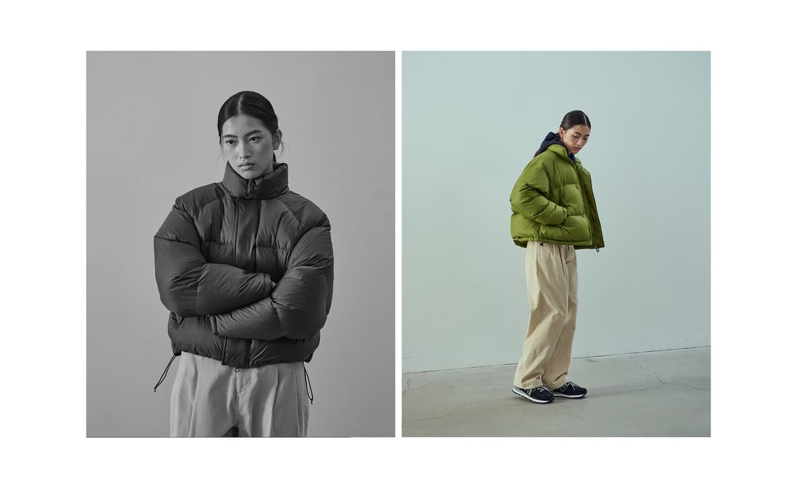 유니폼브릿지 23FW숏패딩 개코그린 상품이미지6