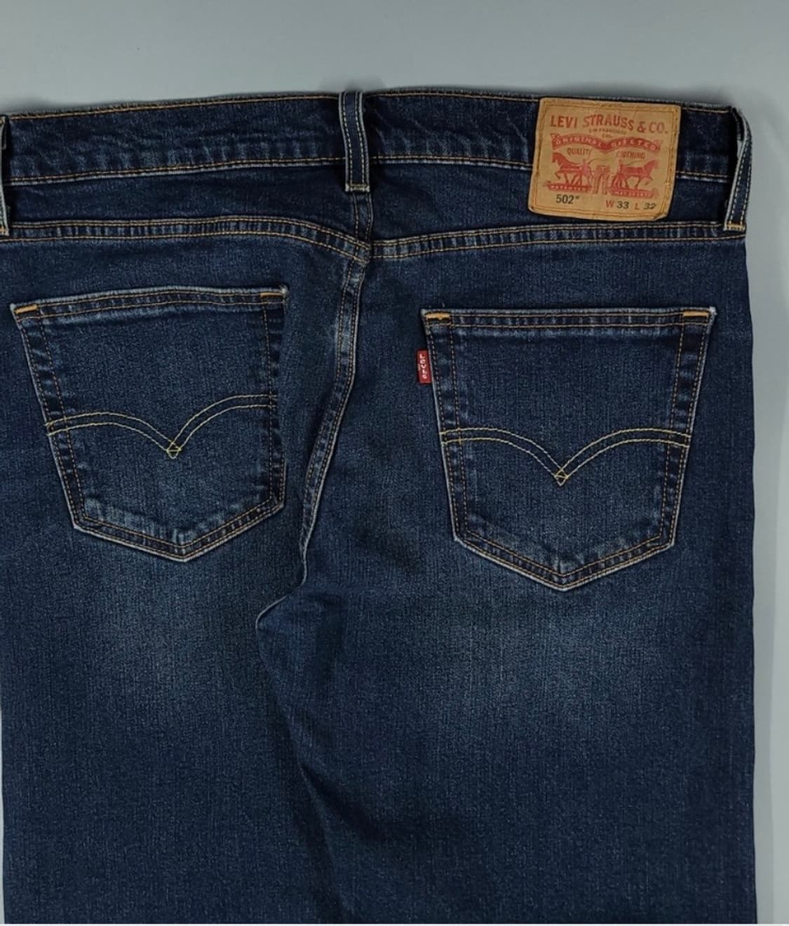 리바이스 502 진청원싱 인디고 워터리스 청바지 데님팬츠 33 상품이미지1