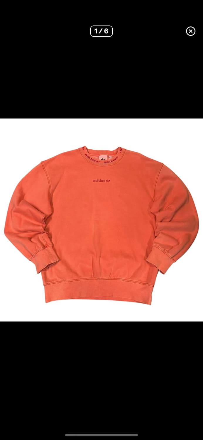 (바배) 아디다스 다이드 크루넥 피그먼트 맨투맨 상품이미지1