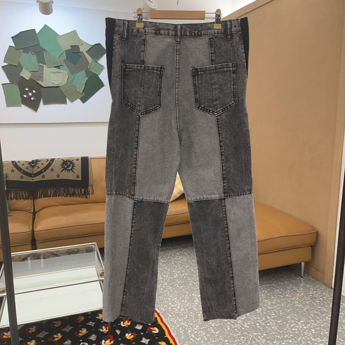 나이키 리폼 유니크 레어 패널 데님 팬츠 35인치C06913 상품이미지4