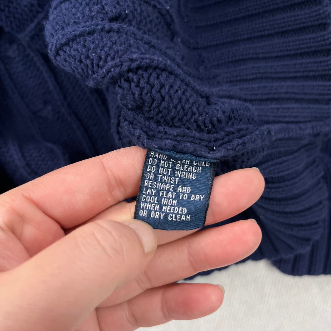 105 폴로랄프로렌 코튼 꽈배기 니트 상품이미지6