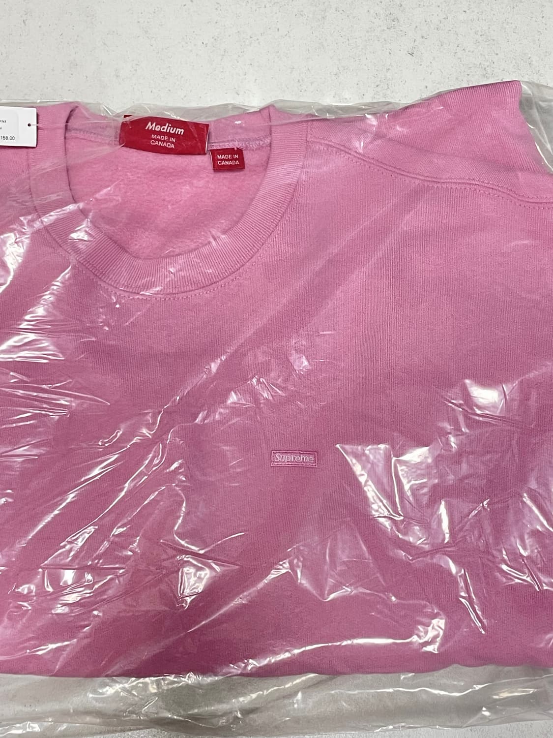 Supreme 25fw small box crewneck pink M 상품이미지3
