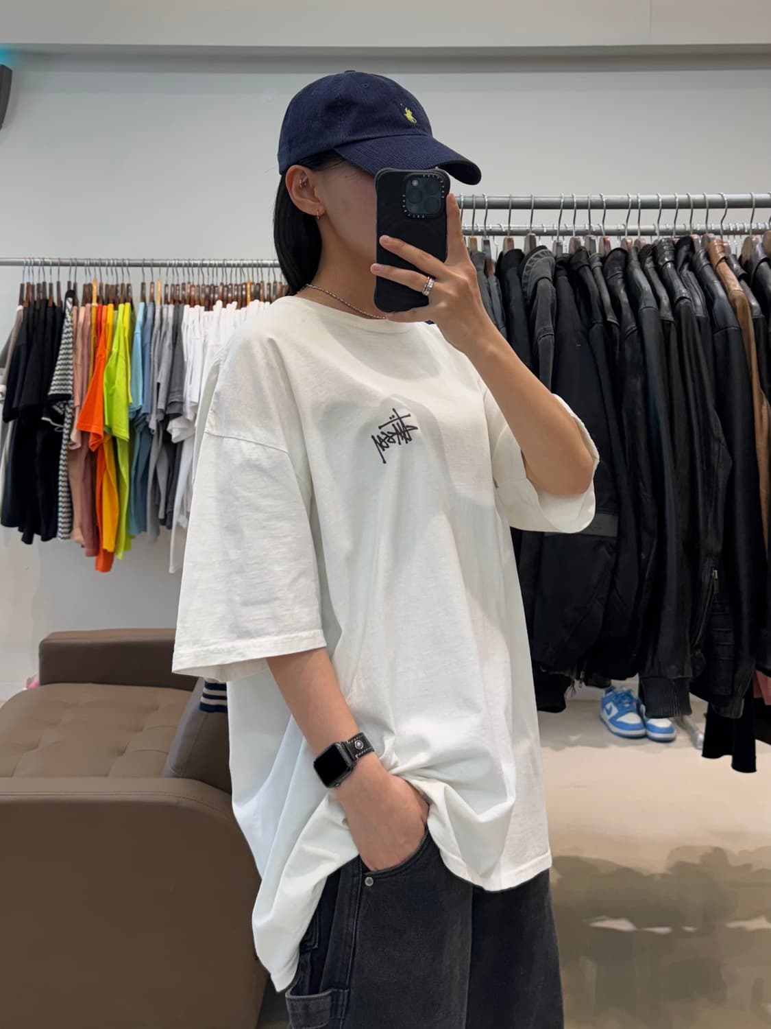 스투시 베이직 로고 반팔 상품이미지8