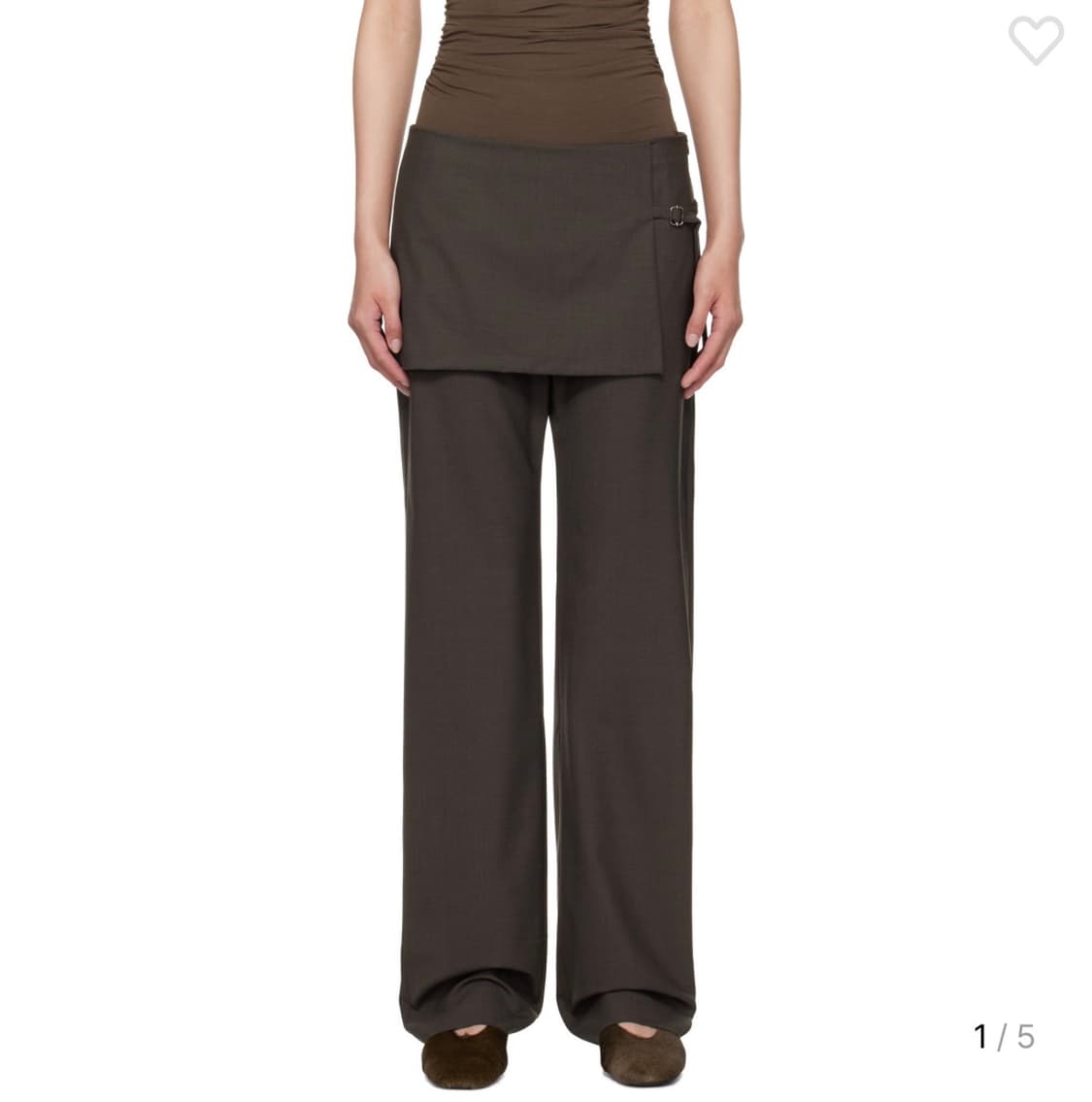 팔로마울 아카이브 팬츠 브라운 상품이미지1