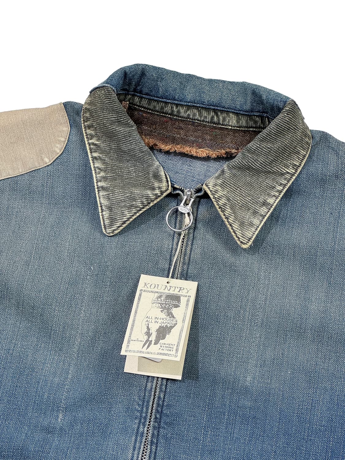 캐피탈 12온즈 데님 드리즐러 자켓 골드 러쉬 (새상품) 상품이미지2