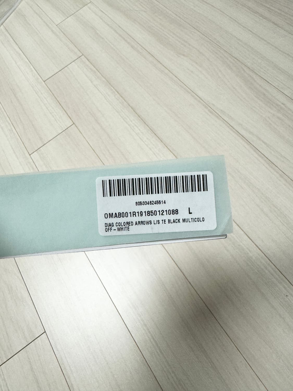 SS19 오프화이트 롱 슬리브 L (NAVY) 상품이미지3