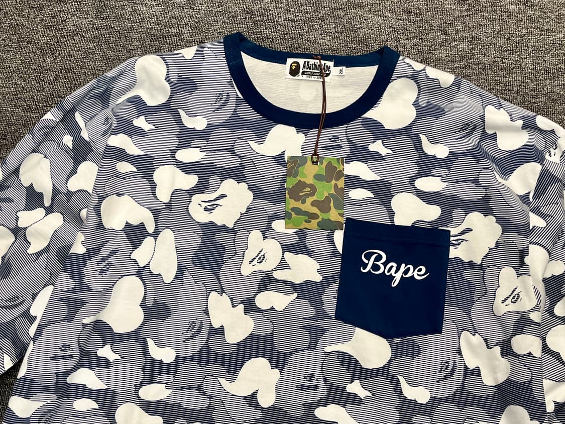 [110] 베이프 카모 포켓 롱슬리브 2XL 상품이미지2