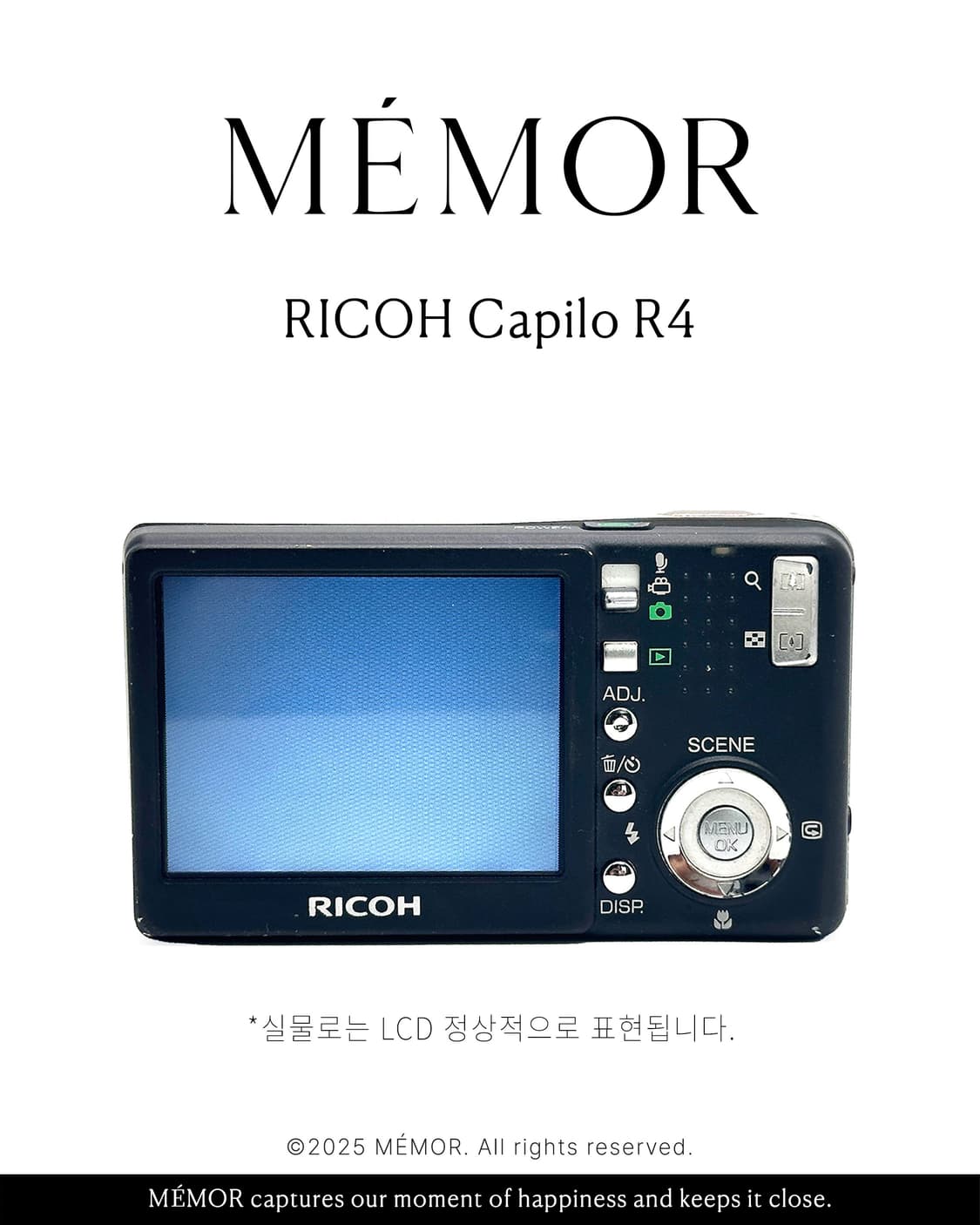 희귀 모델/필카무드 작례✨RICOH Capilo R4 리코 디카 카메라 상품이미지5