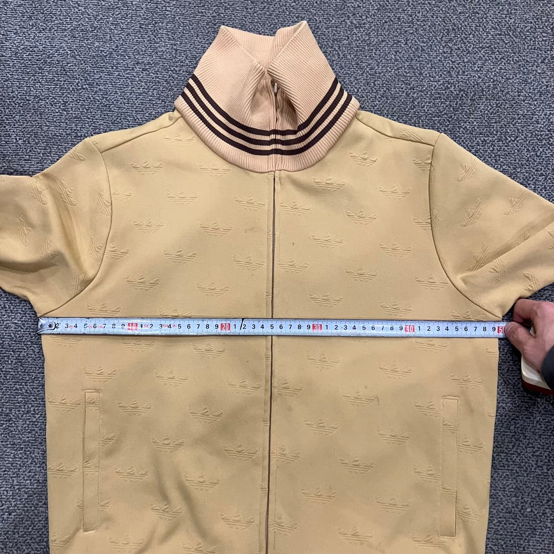 14 아디다스 로고 져지 초코 브라운 상품이미지5