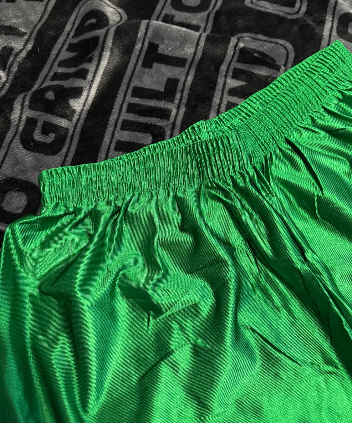 나이키 배스킷볼 쇼츠 그린 화이트 상품이미지3