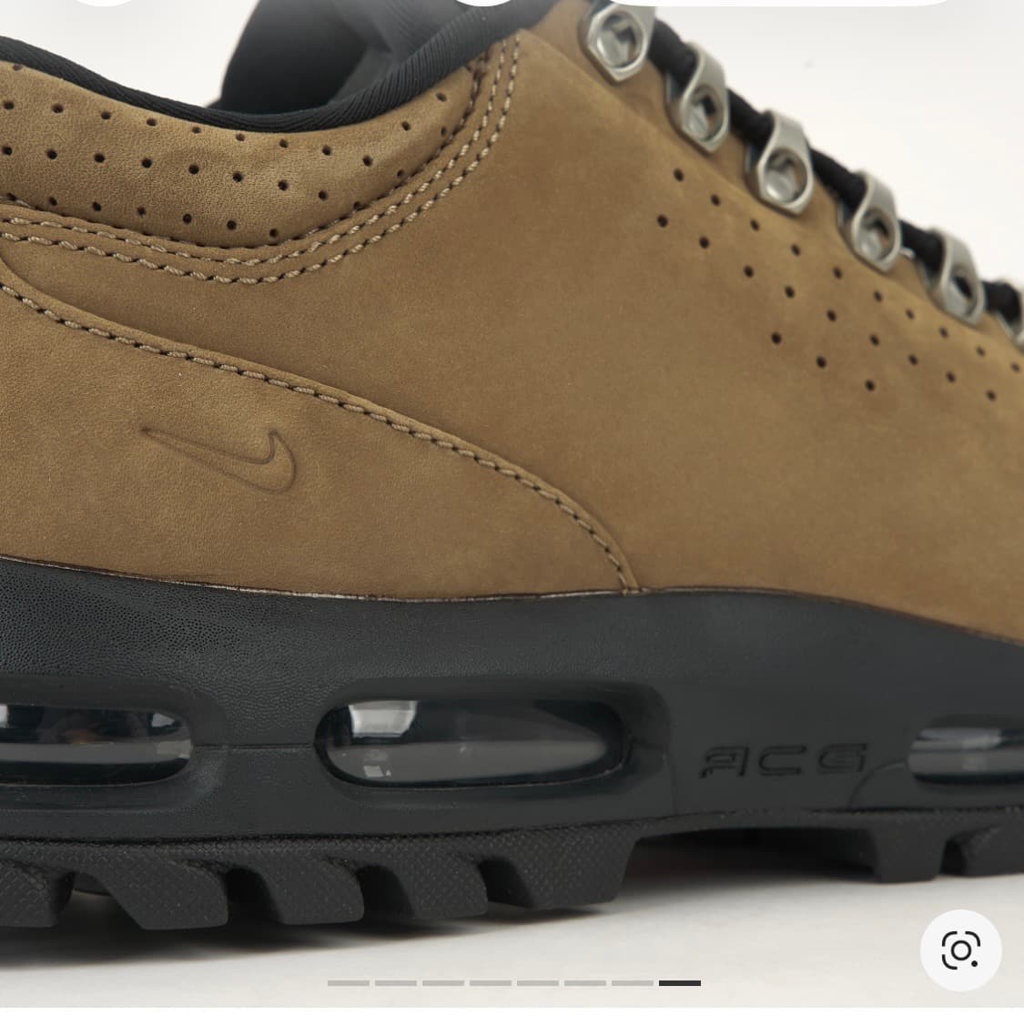 나이키 에어맥스 고아돔 로우 토프 블랙 상품이미지10