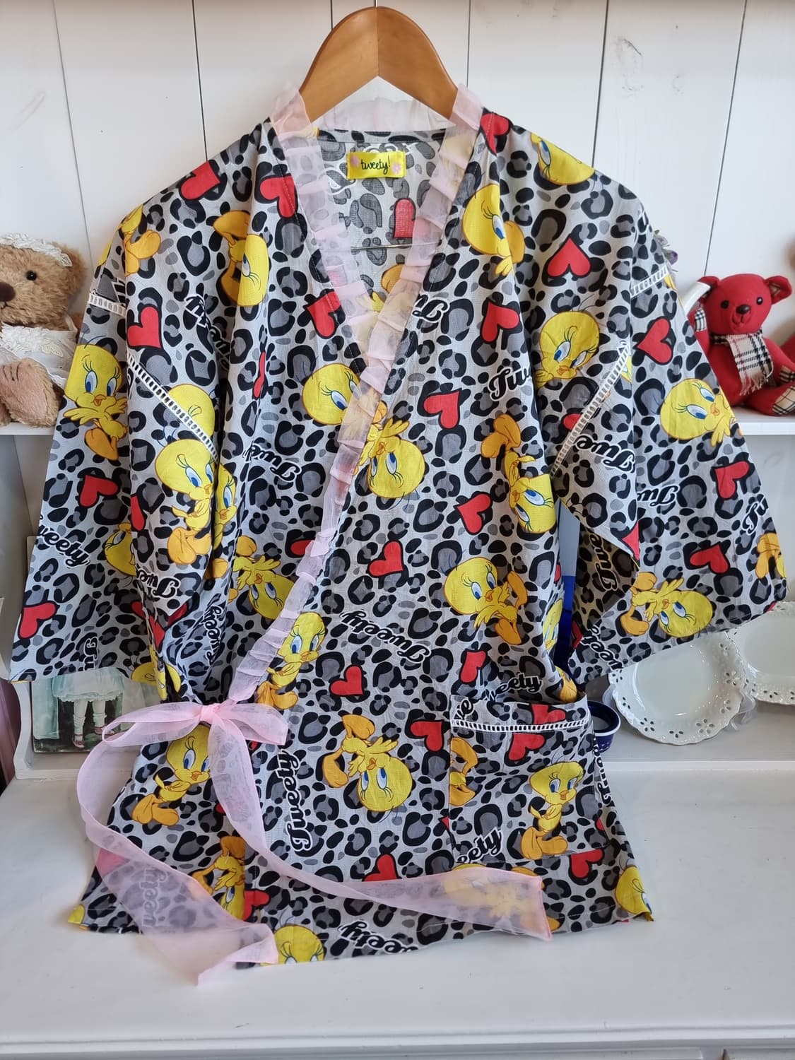 Tweety 트위티 캐릭터 로브 가운 상품이미지4