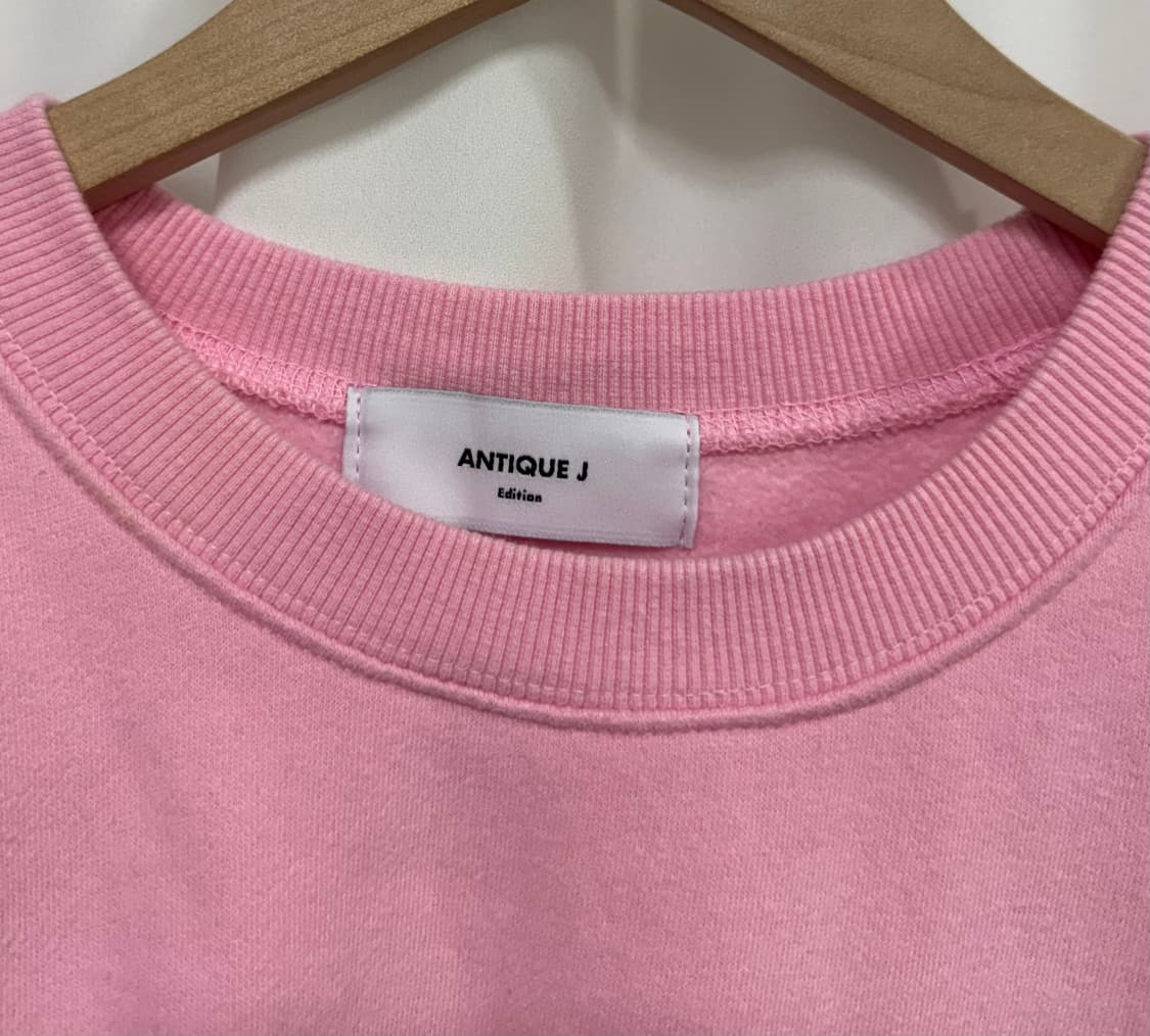 엔티크제이 자체제작 보깅 맨투맨 핑크 상품이미지8