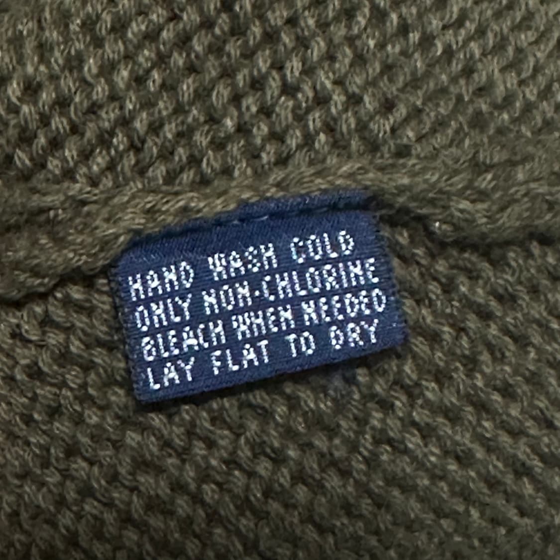 M 새상품 폴로랄프로렌 브라운 코튼 니트 상품이미지4