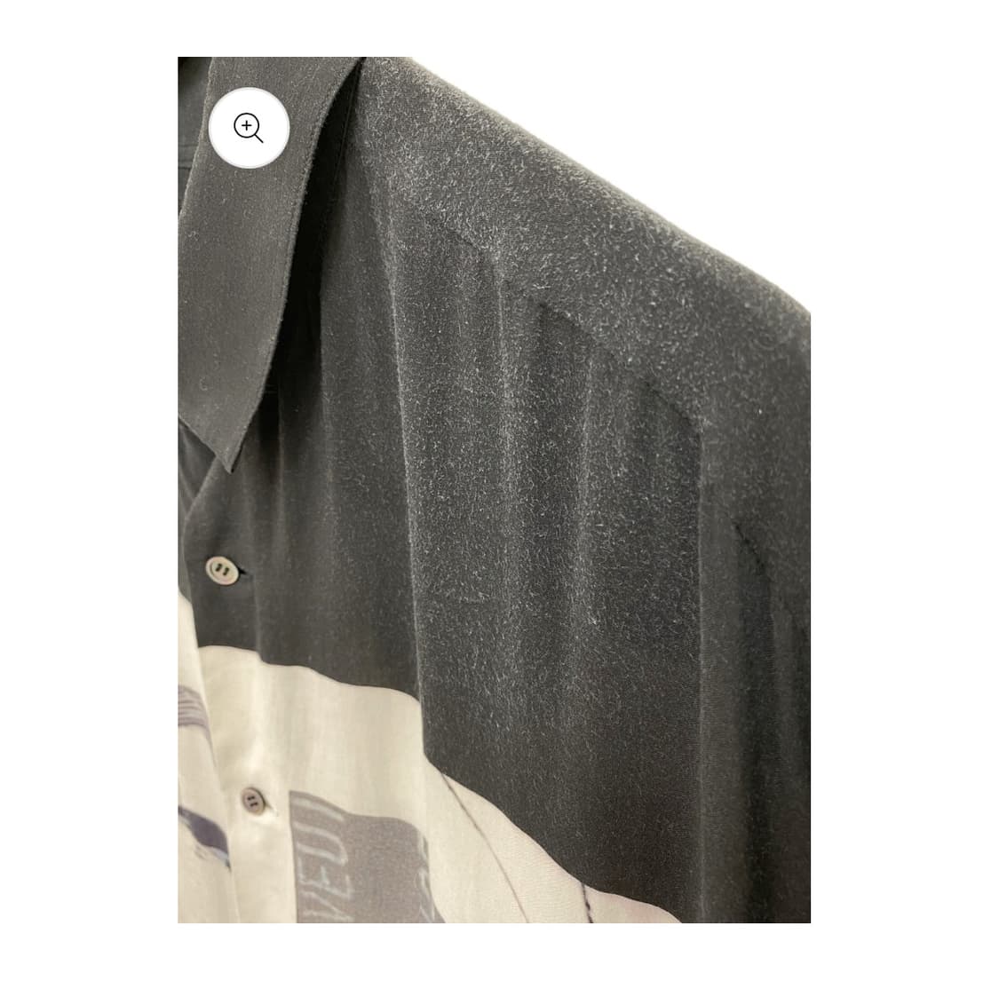 요지야마모토 블랙스캔들 사이드 버튼 셔츠 상품이미지4