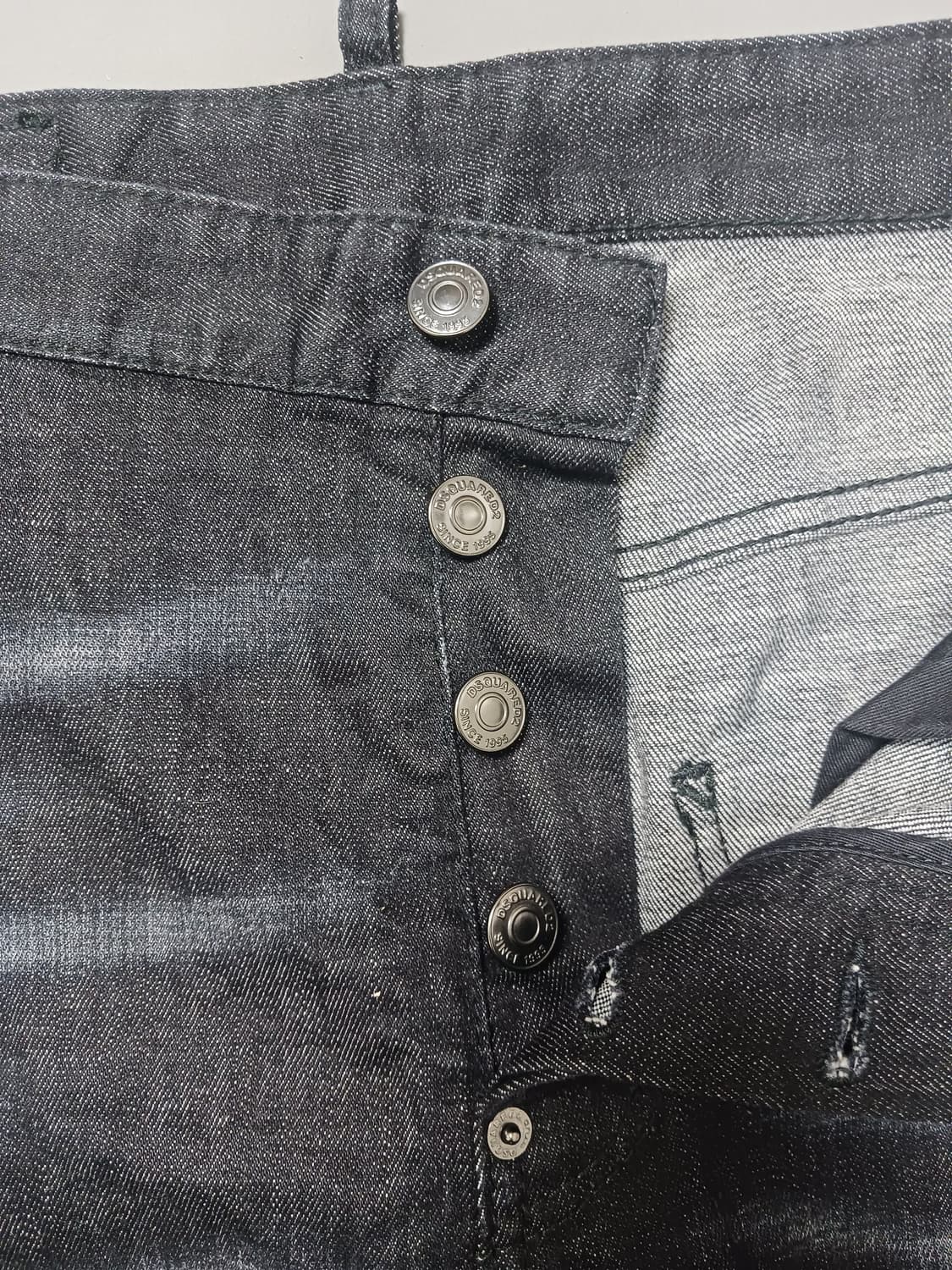 [36] 정품 디스퀘어드2 래터링패치 타이디바이커 블랙진 청바지 상품이미지6