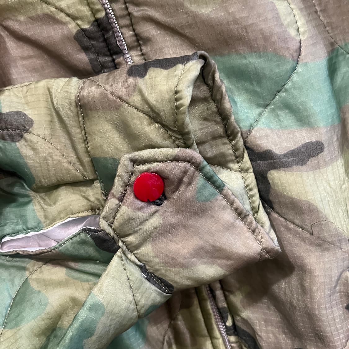 미 오리지널 핸드 자수 카모내피쟈켓 상품이미지3