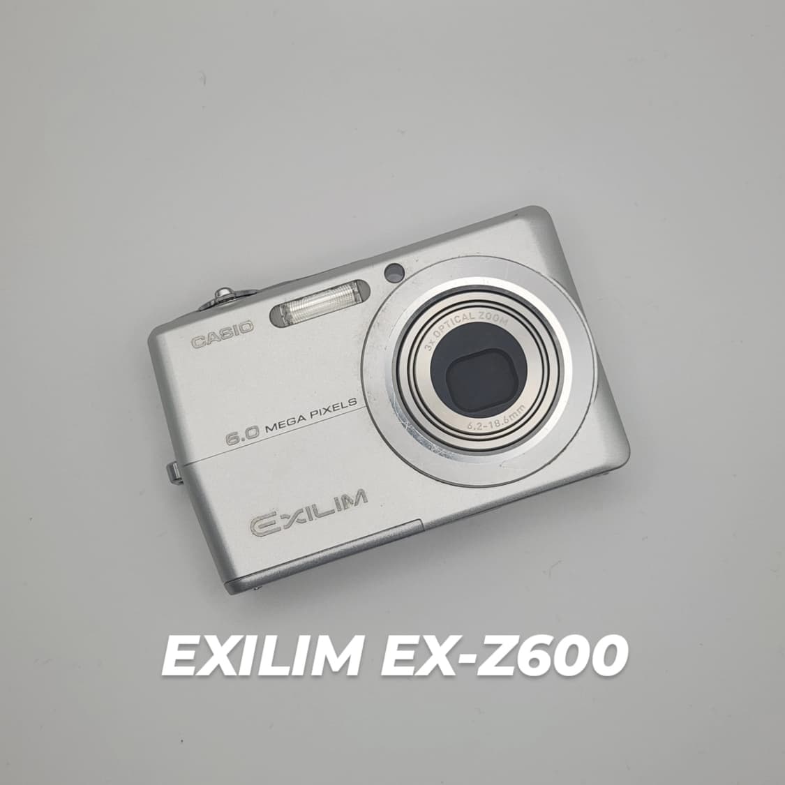 최저가 꿀템✨️ 카시오 EXILIM EX-Z600 실버 디지털 카메라 상품이미지1