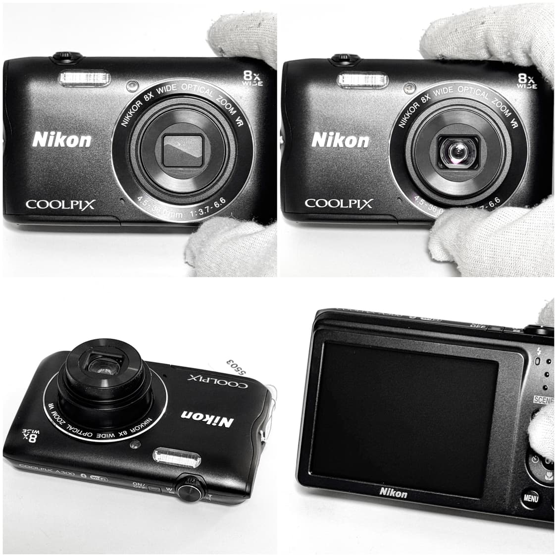 니콘 쿨픽스 A300 (S3700) 블랙 빈티지디카 상품이미지4