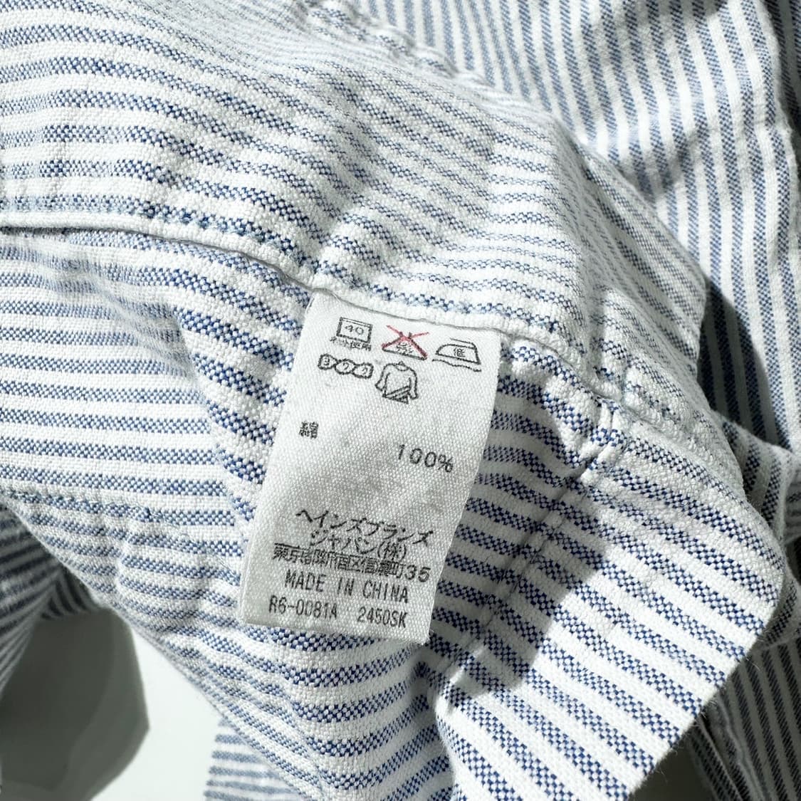 폴로 랄프로렌 폴로베어 스트라이프 옥스포드 커버올 셔츠 자켓 상품이미지7